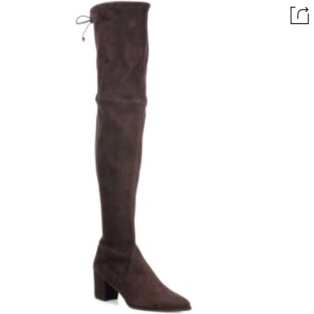 Stuart Weitzman Brown Over the Knee Boots